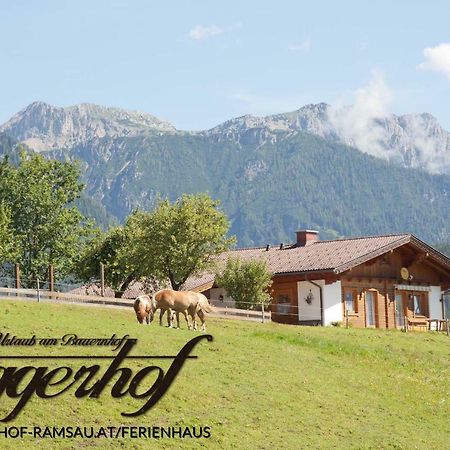 Eggerhof - Ferienhaus Рамзау-ам-Дахштайн Екстер'єр фото